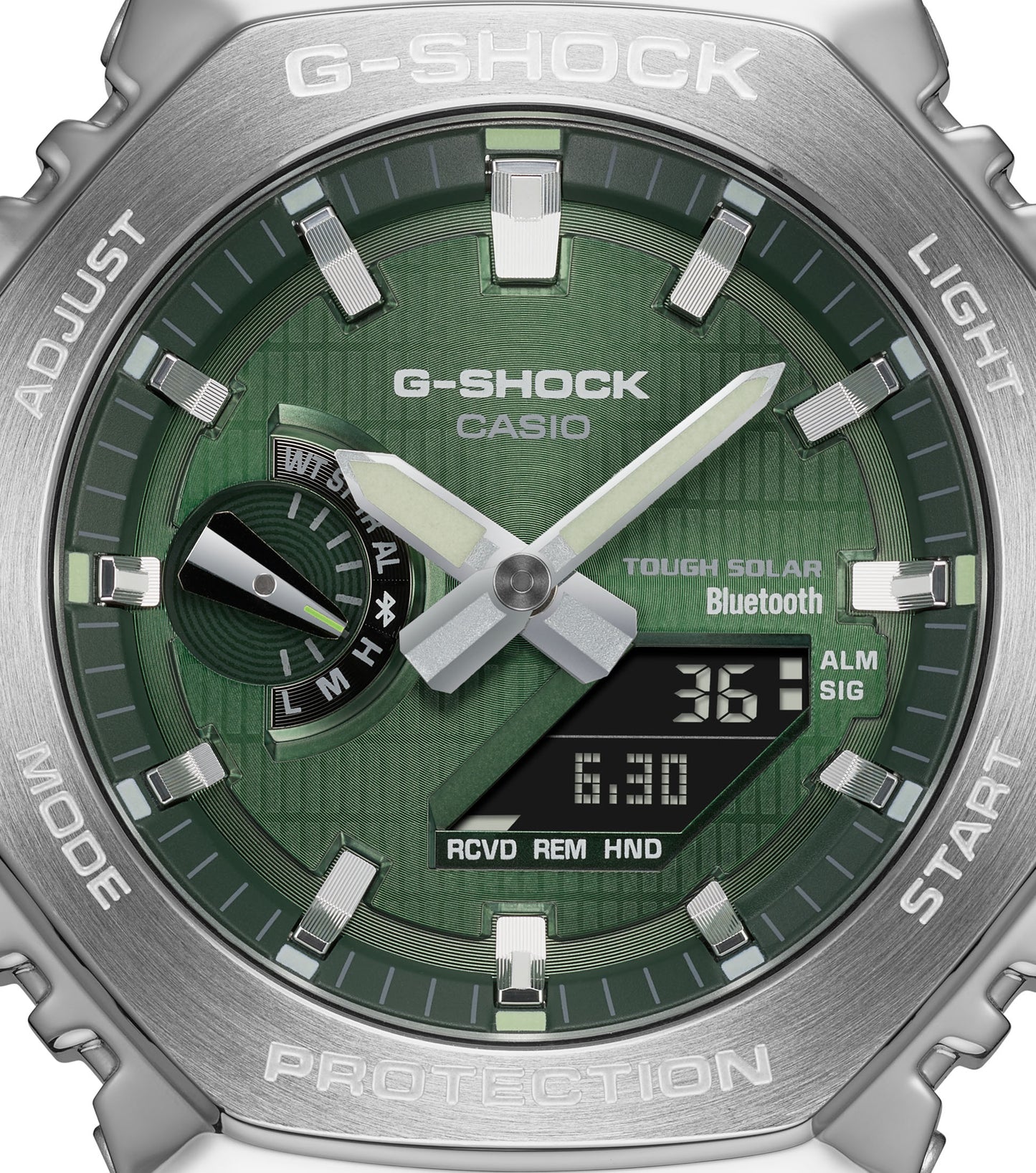 CASIO G-SHOCK nan originale – dettaglio quadrante orologio uomo (resistente 200m, antiurto, design sportivo)