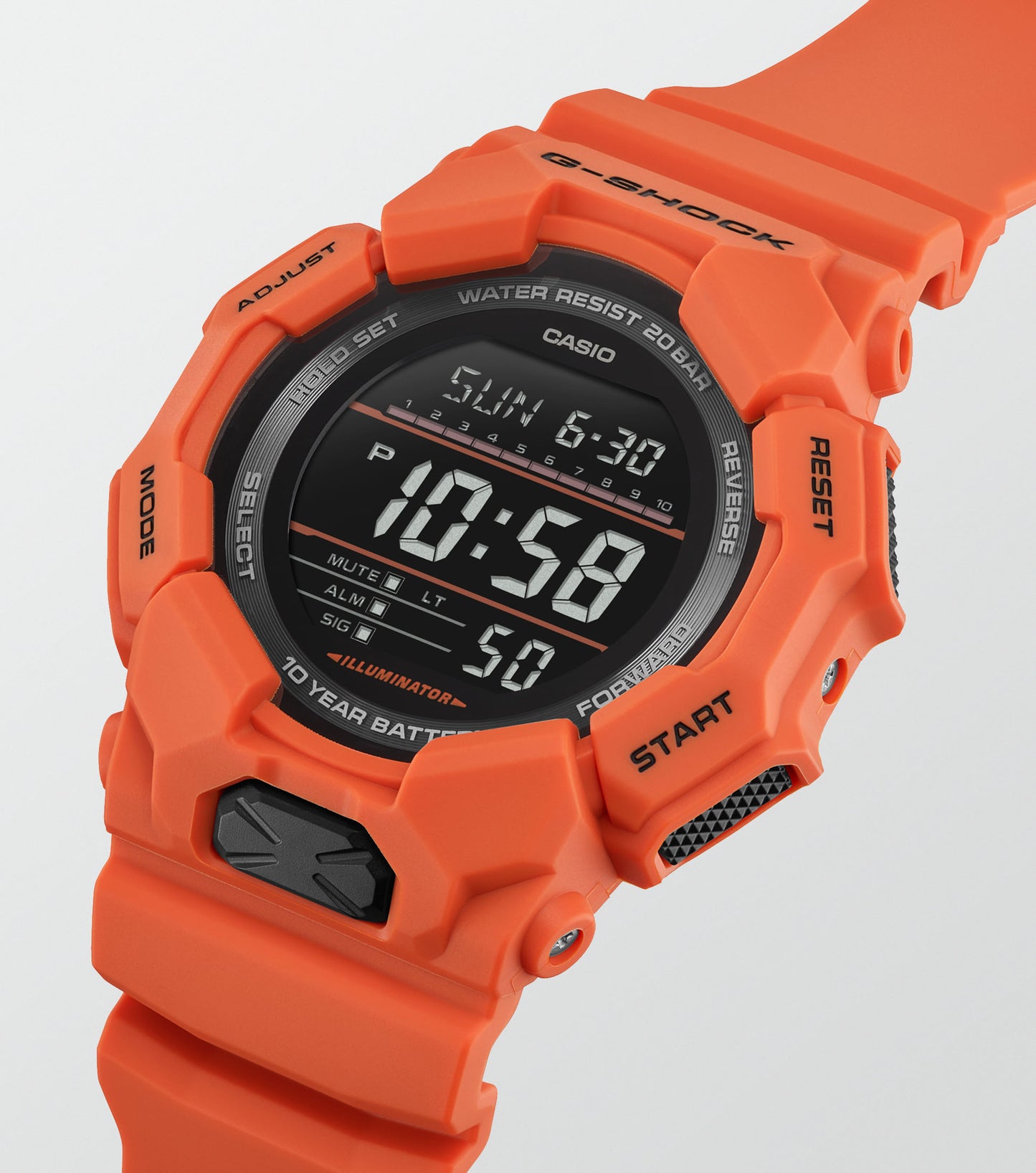 CASIO G-SHOCK nan originale – vista cinturino orologio uomo (resistente 200m, antiurto, design sportivo)