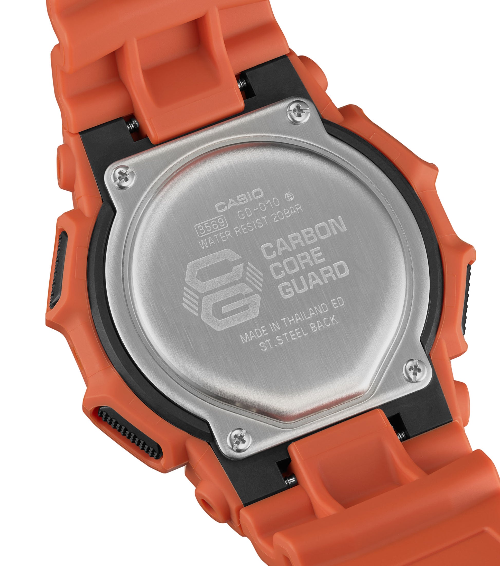 CASIO G-SHOCK nan originale – vista laterale orologio uomo (resistente 200m, antiurto, design sportivo)