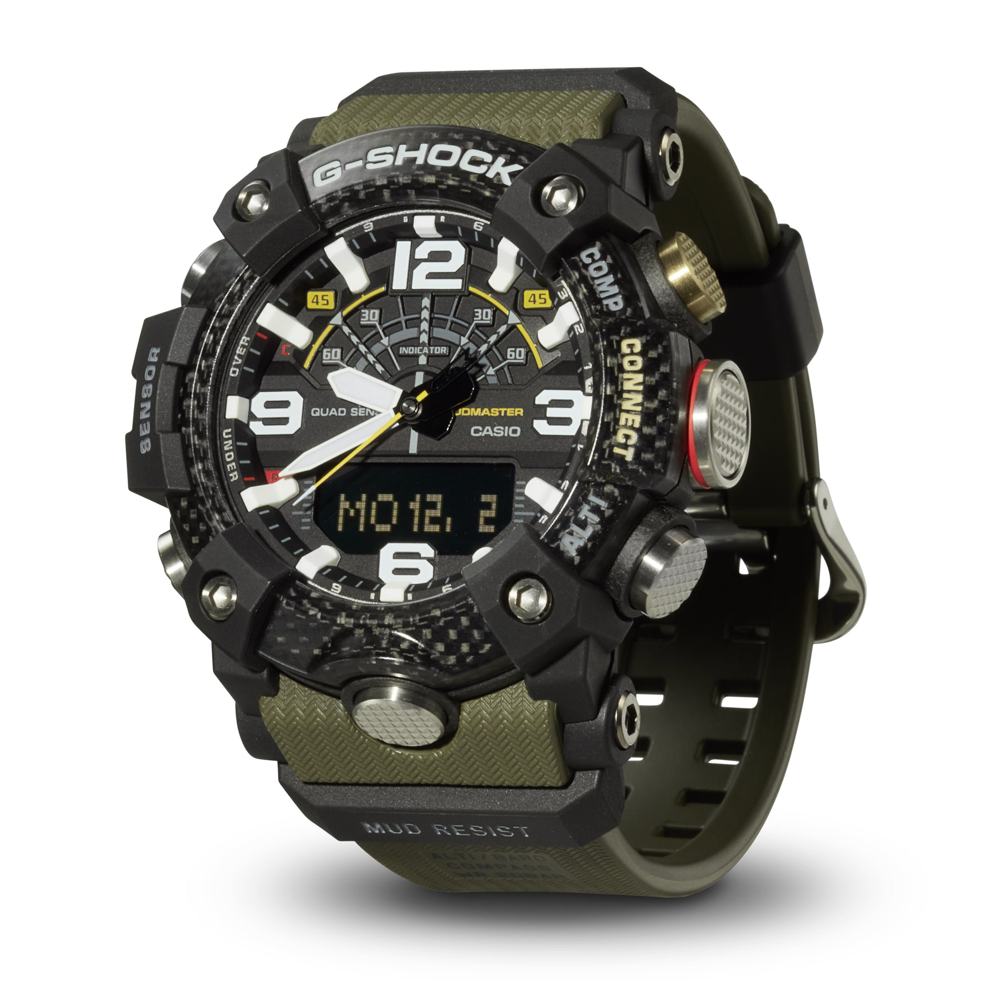 CASIO G-SHOCK nan originale – vista cinturino orologio uomo (resistente 200m, antiurto, design sportivo)