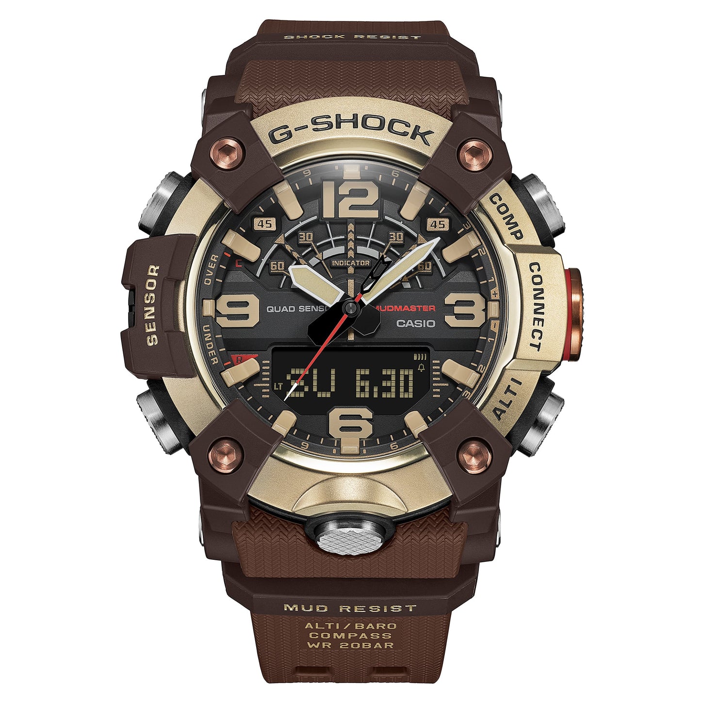 GG-B100XMH-5AER ghiera in acciaio inossidabile finitura oro