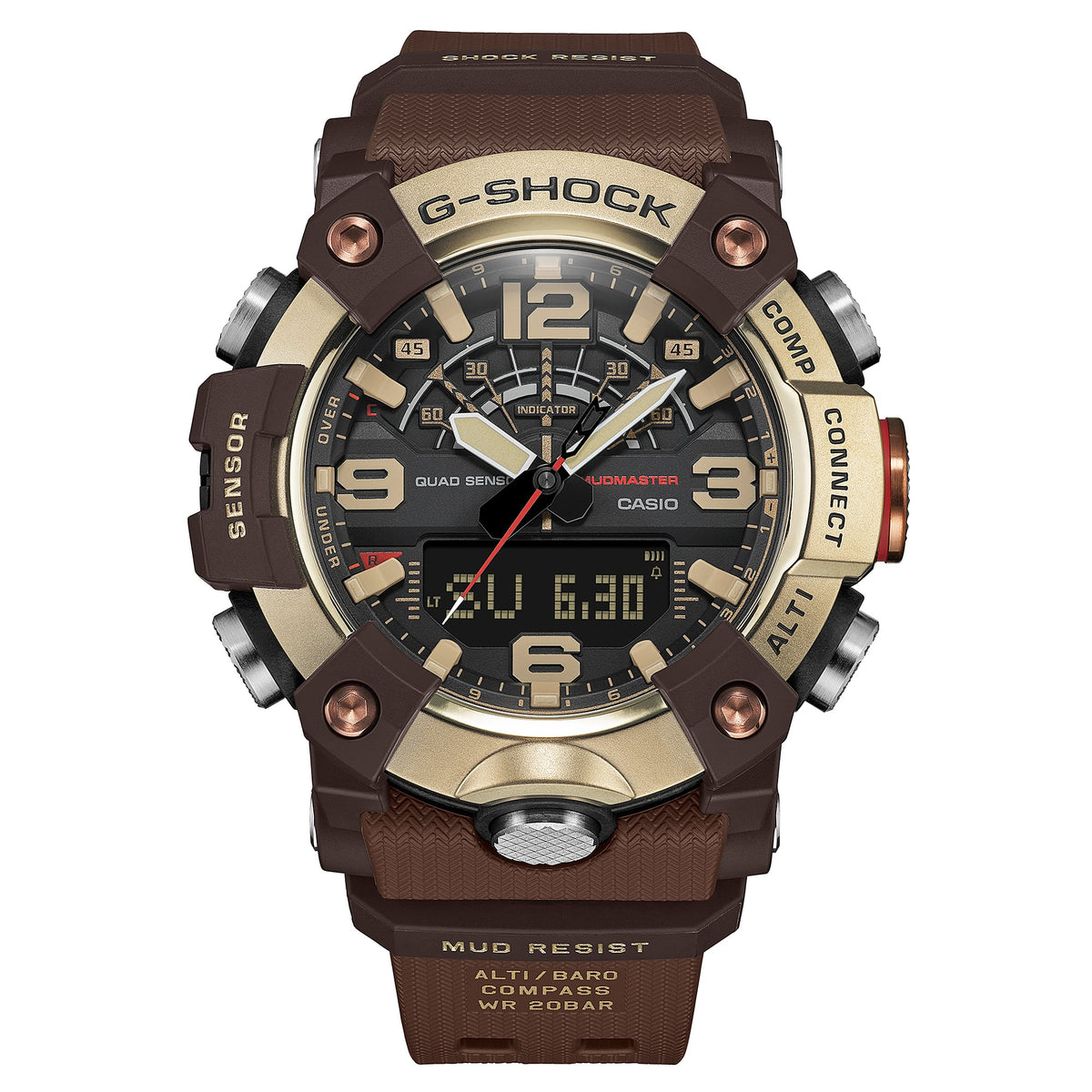 GG-B100XMH-5AER ghiera in acciaio inossidabile finitura oro
