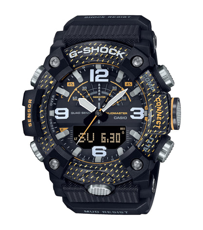 CASIO G-SHOCK GG-B100y-1AER originale – vista frontale orologio uomo (resistente 200m, antiurto, design sportivo)