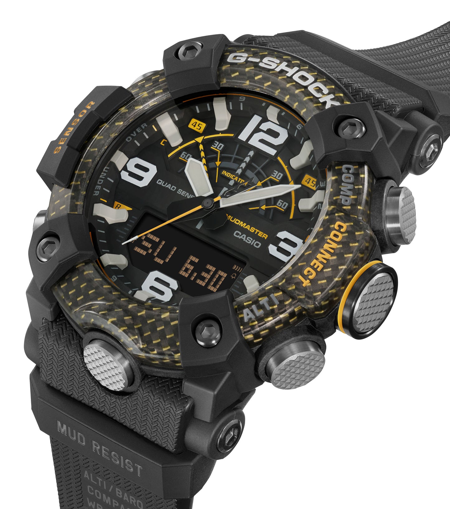CASIO G-SHOCK nan originale – vista cinturino orologio uomo (resistente 200m, antiurto, design sportivo)