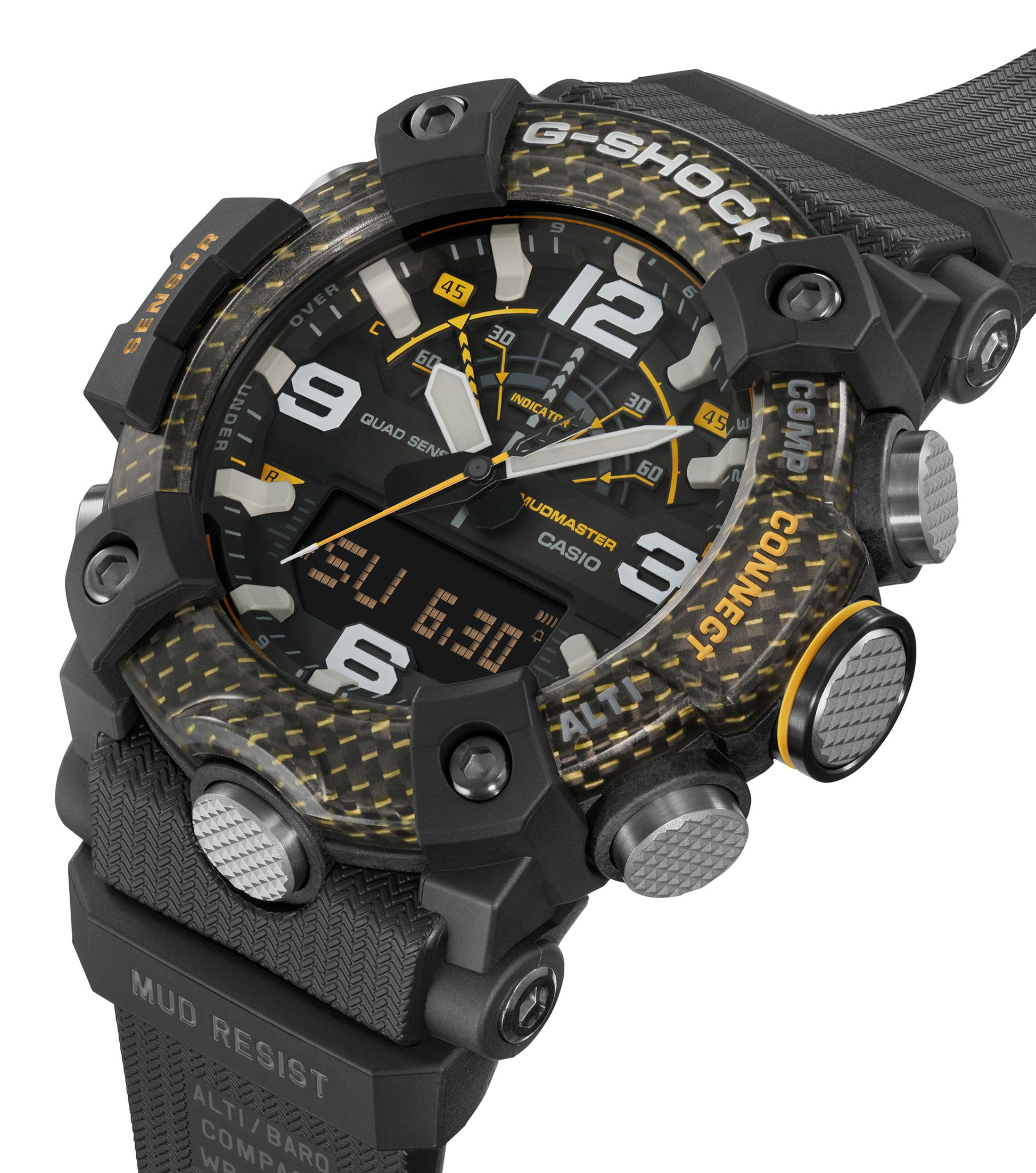 CASIO G-SHOCK nan originale – vista cinturino orologio uomo (resistente 200m, antiurto, design sportivo)