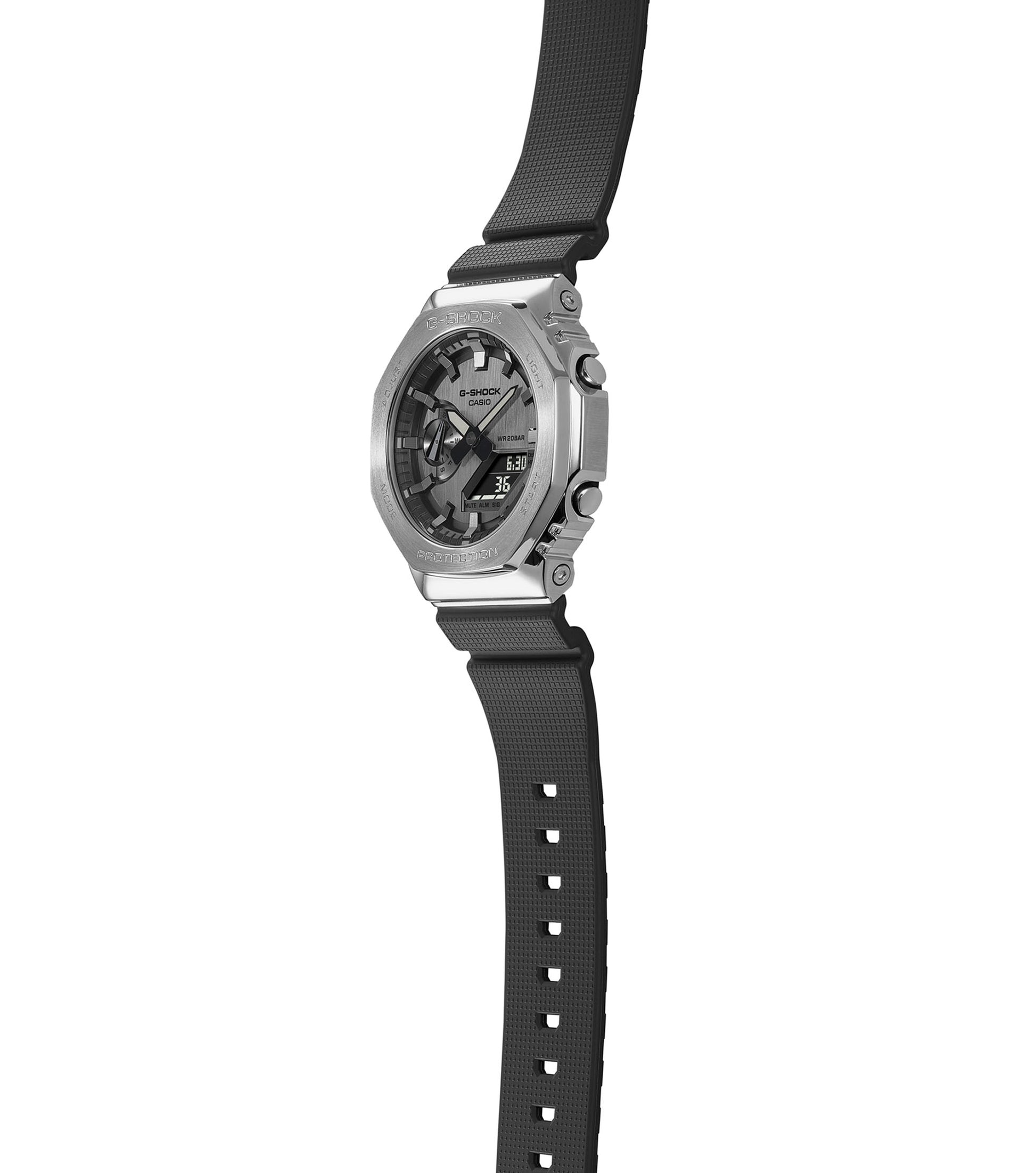 CASIO G-SHOCK nan originale – dettaglio quadrante orologio uomo (resistente 200m, antiurto, design sportivo)