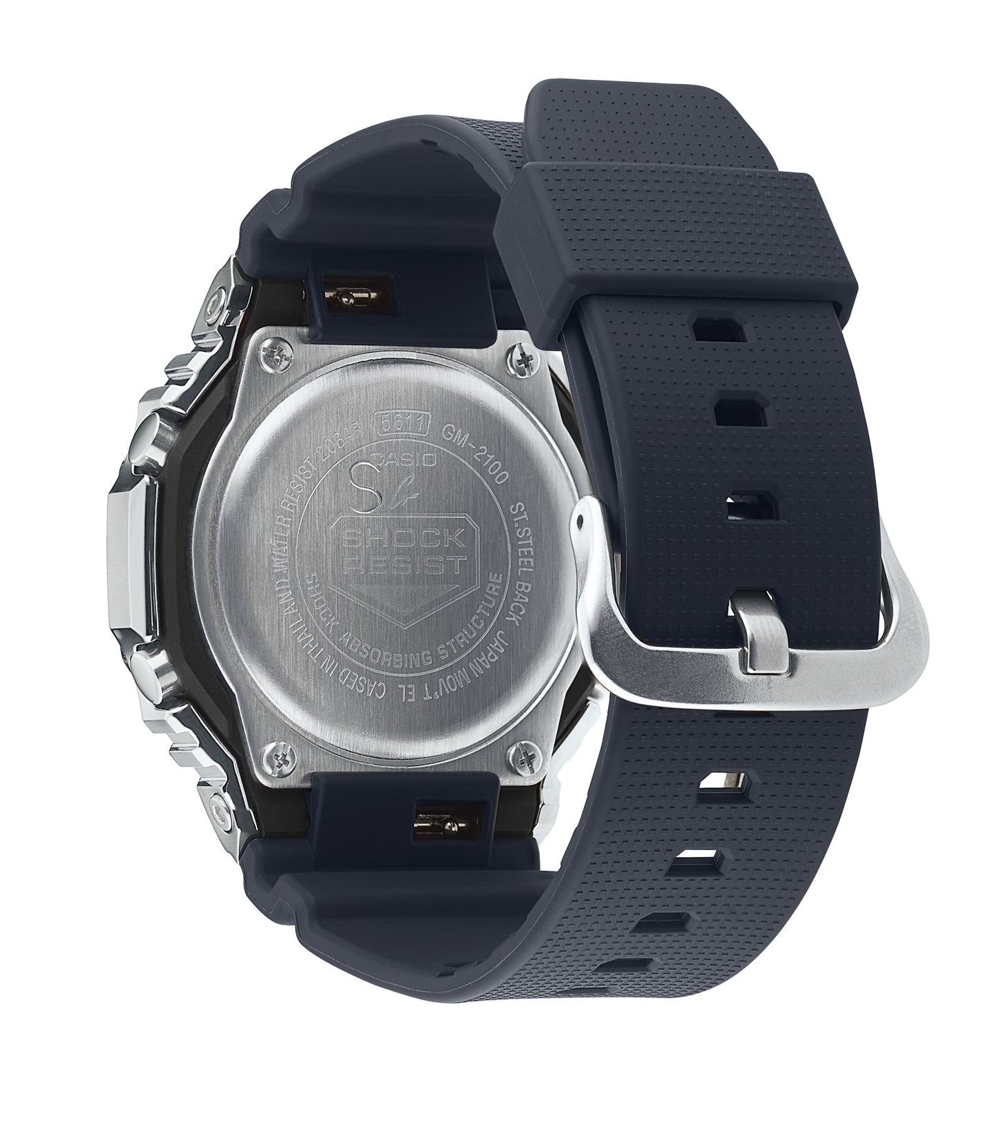 CASIO G-SHOCK nan originale – vista laterale orologio uomo (resistente 200m, antiurto, design sportivo)
