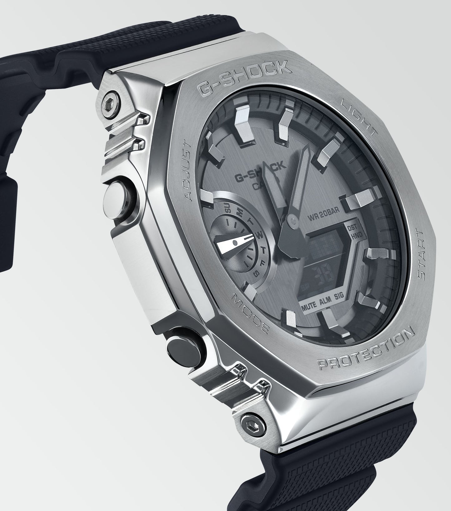 CASIO G-SHOCK nan originale – vista cinturino orologio uomo (resistente 200m, antiurto, design sportivo)