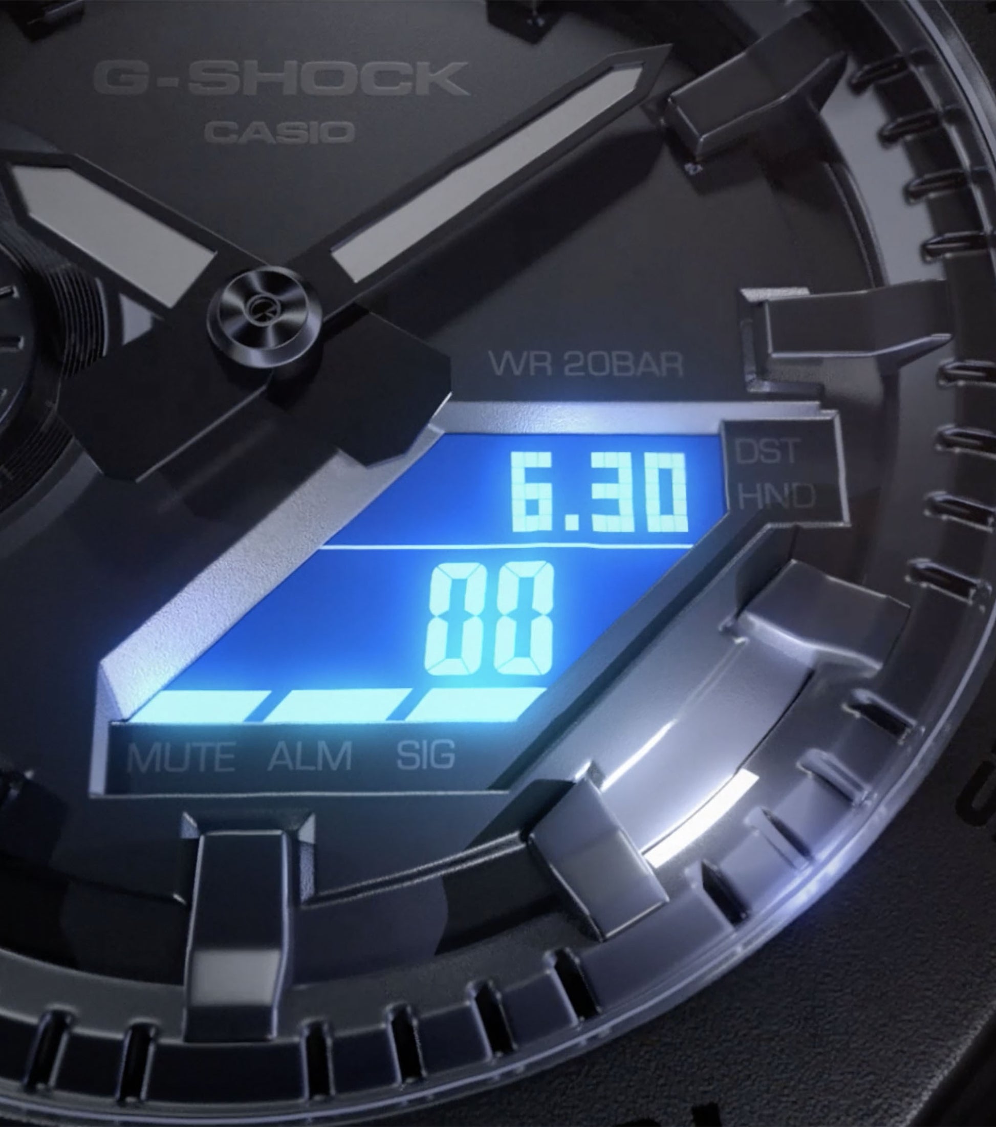 CASIO G-SHOCK nan originale – indossato al polso orologio uomo (resistente 200m, antiurto, design sportivo)