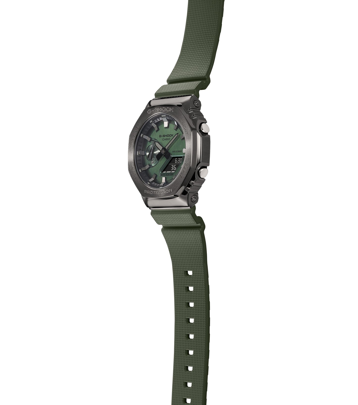 CASIO G-SHOCK nan originale – dettaglio tecnologia orologio uomo (resistente 200m, antiurto, design sportivo)