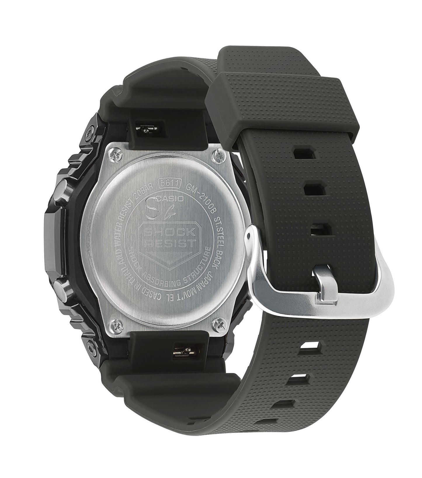 CASIO G-SHOCK nan originale – vista laterale orologio uomo (resistente 200m, antiurto, design sportivo)