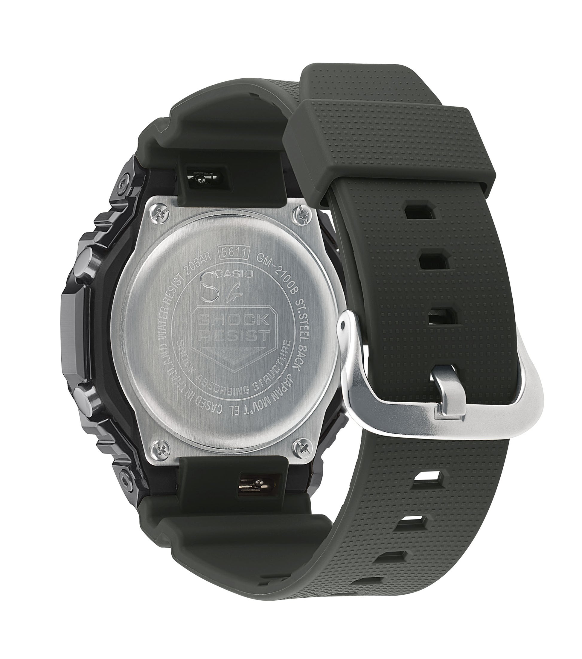 CASIO G-SHOCK nan originale – vista laterale orologio uomo (resistente 200m, antiurto, design sportivo)