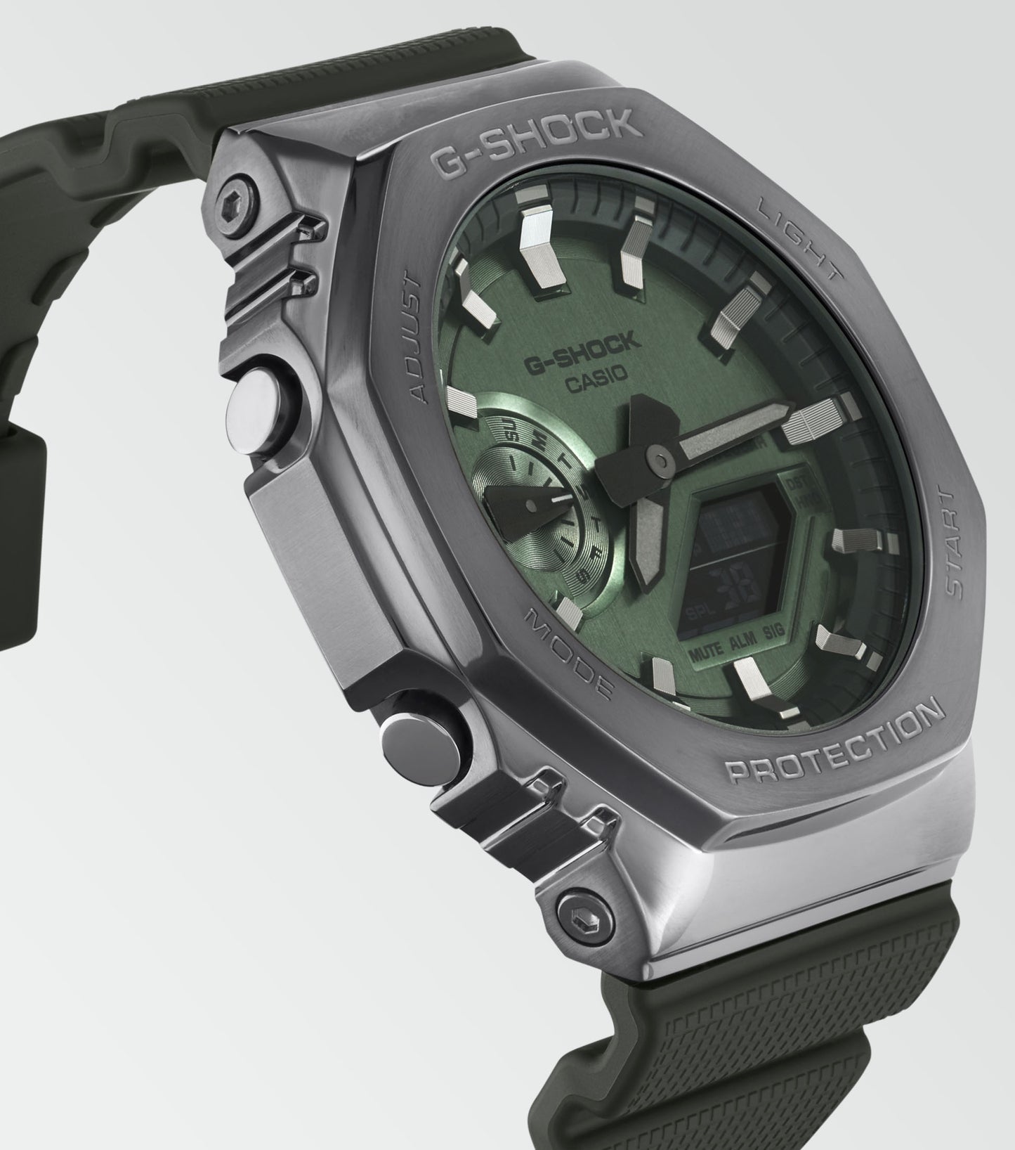 CASIO G-SHOCK nan originale – vista cinturino orologio uomo (resistente 200m, antiurto, design sportivo)