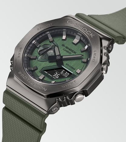 CASIO G-SHOCK nan originale – dettaglio pulsanti orologio uomo (resistente 200m, antiurto, design sportivo)