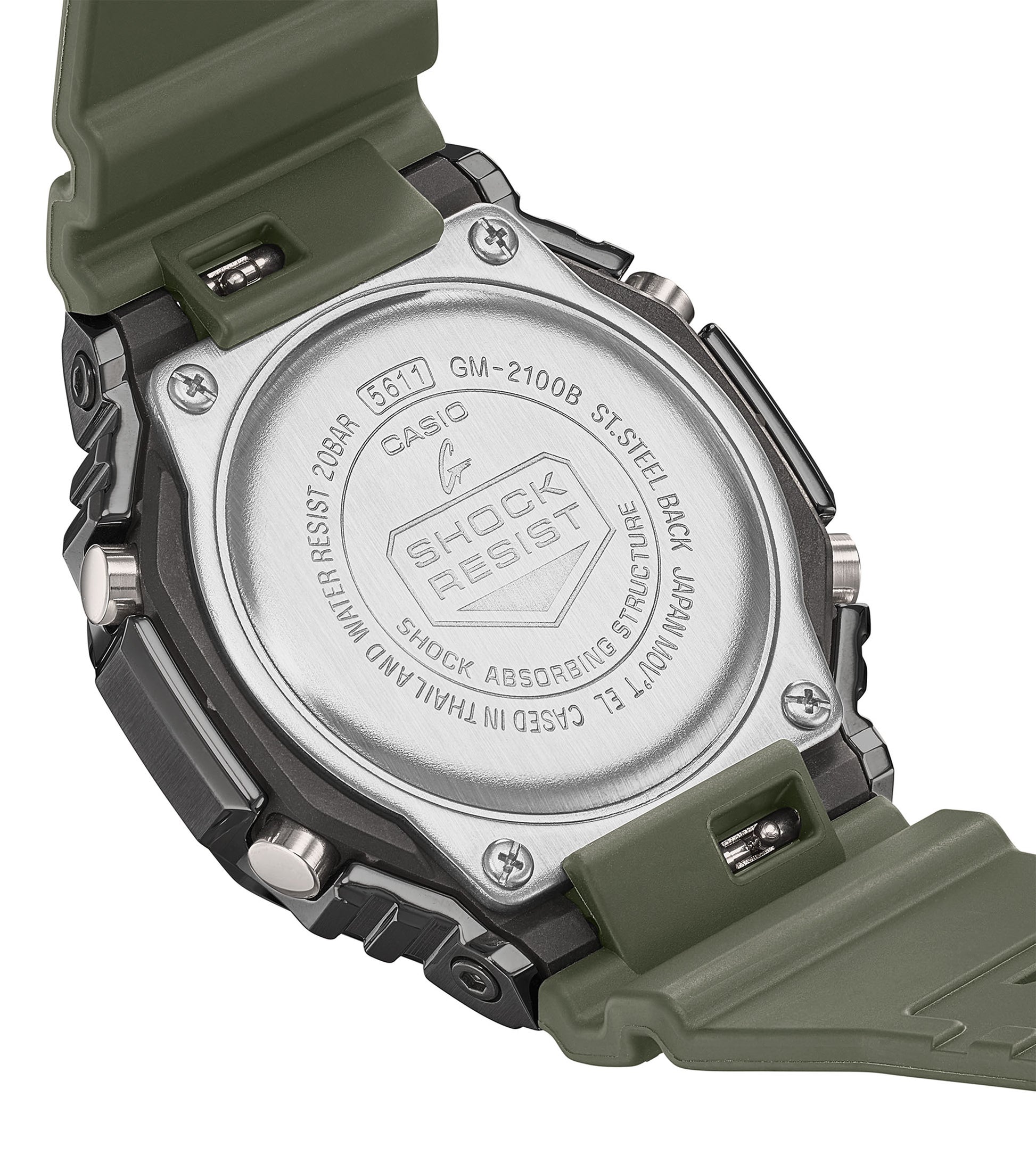 CASIO G-SHOCK nan originale – dettaglio quadrante orologio uomo (resistente 200m, antiurto, design sportivo)
