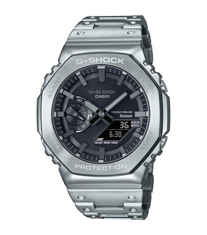 CASIO G-SHOCK GM-B2100D-1AER originale – vista frontale orologio uomo (resistente 200m, antiurto, design sportivo)