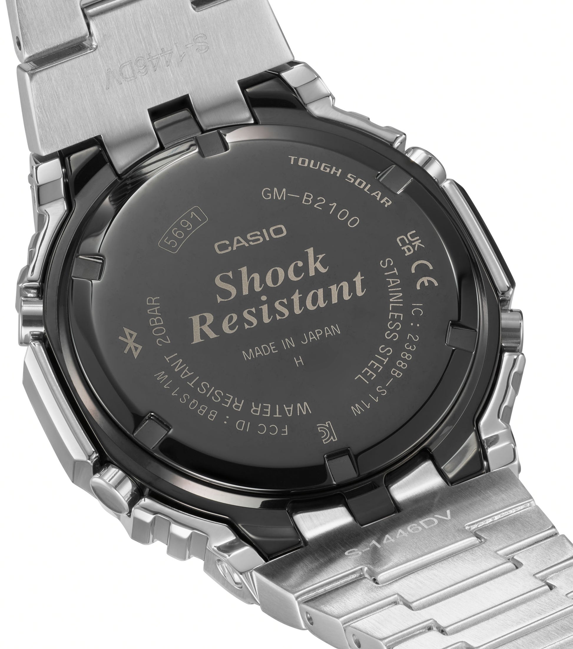 CASIO G-SHOCK nan originale – vista cinturino orologio uomo (resistente 200m, antiurto, design sportivo)