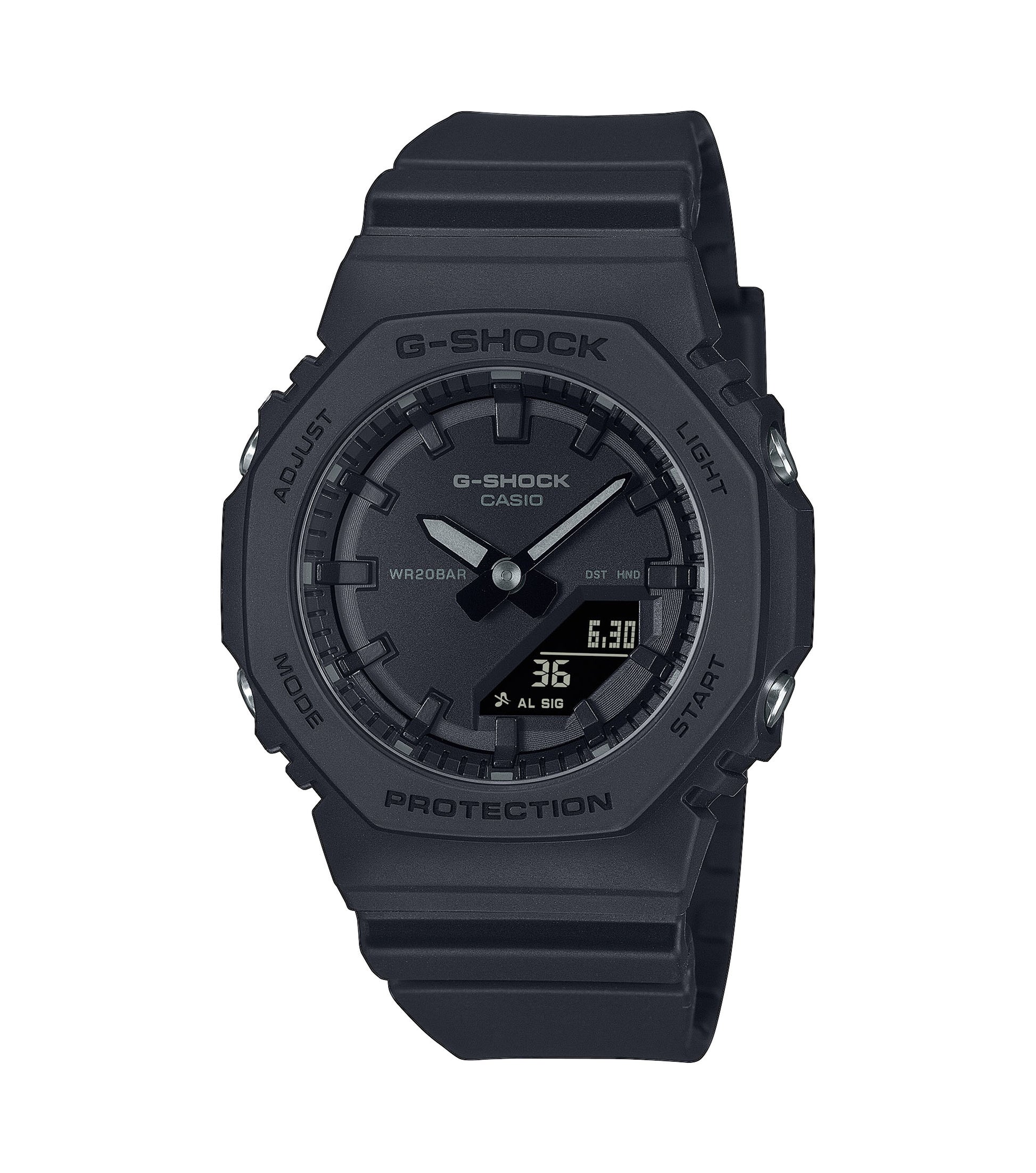 CASIO G-SHOCK GMA-P2100BB-1AER originale – vista frontale orologio uomo (resistente 200m, antiurto, design sportivo)