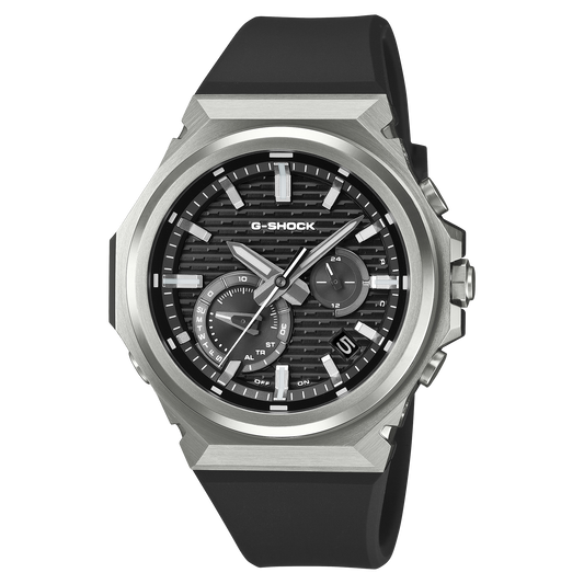 CASIO G-SHOCK G-STEEL GST-B1000-1AER originale – bracciale acciaio, quadrante nero brick pattern