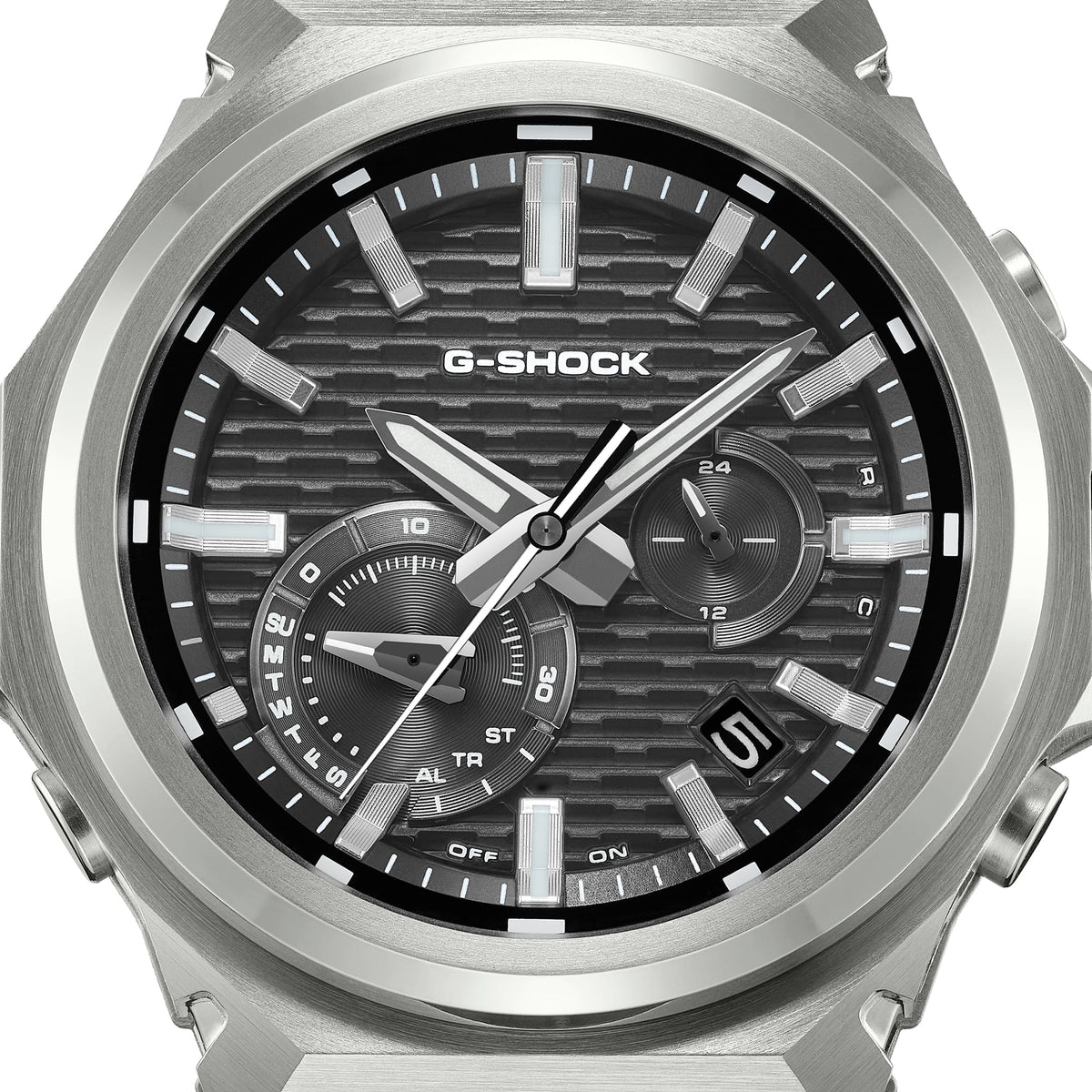 GST-B1000-1AER dettaglio bracciale in acciaio