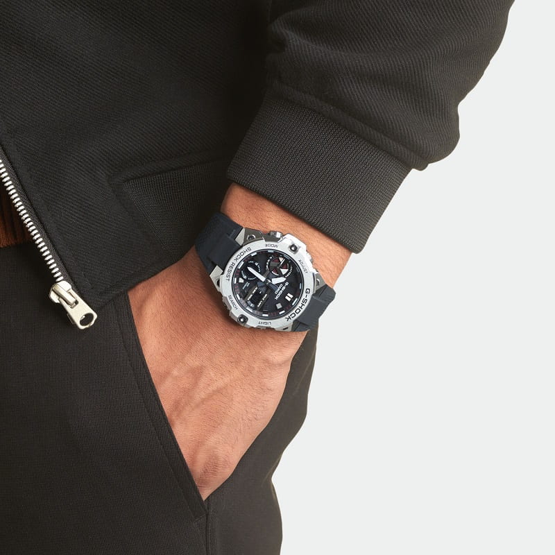CASIO G-SHOCK nan originale – vista cinturino orologio uomo (resistente 200m, antiurto, design sportivo)