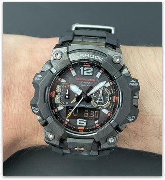CASIO G-SHOCK nan originale – vista cinturino orologio uomo (resistente 200m, antiurto, design sportivo)