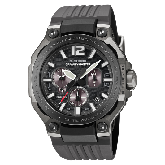 CASIO G-SHOCK GWR-B3000B-8AER originale – vista frontale orologio Gravitymaster grigio acciaio Master of G Air
