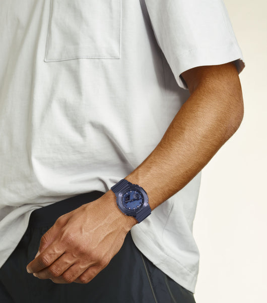 Casio G-Shock GM-2100N-2AER - Orologio Uomo in Acciaio Blu