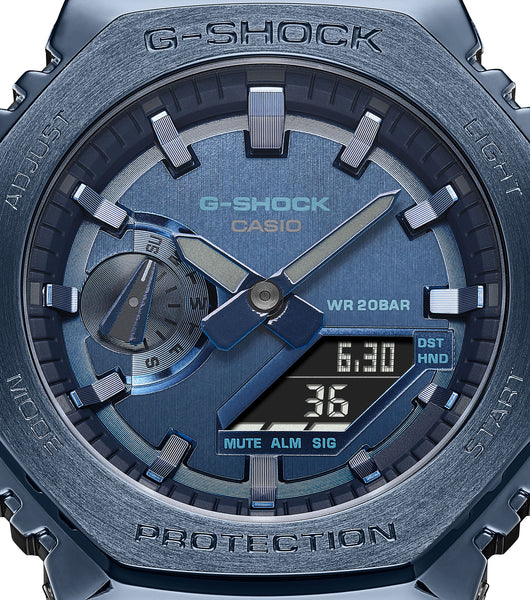 Casio G-Shock GM-2100N-2AER - Orologio Uomo in Acciaio Blu