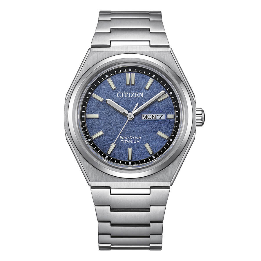 Disponibile nel Nostro negozio a Roma Orologio Citizen AW0130-85L Super Titanio Eco Drive