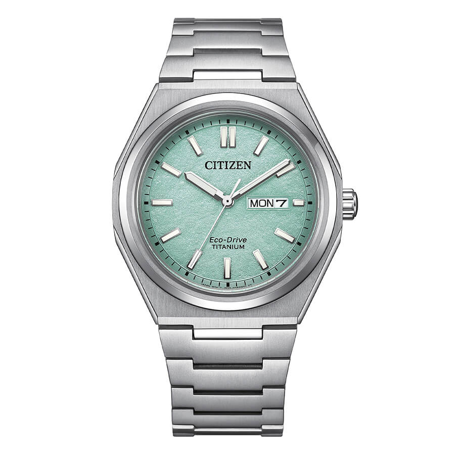 Disponibile nel Nostro negozio a Roma Orologio Citizen AW0130-85M Super Titanio Eco Drive