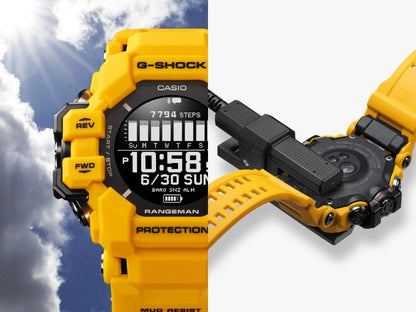 CASIO G-SHOCK nan originale – confezione originale orologio uomo (resistente 200m, antiurto, design sportivo)