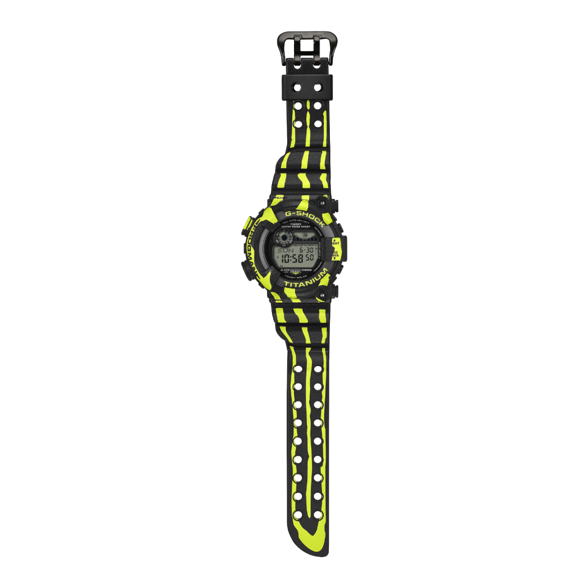 CASIO G-SHOCK nan originale – vista laterale orologio uomo (resistente 200m, antiurto, design sportivo)