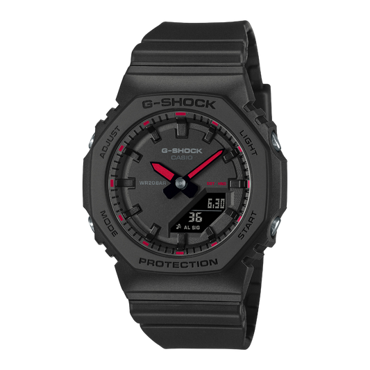 CASIO G-SHOCK GMA-P2100SA-1A1ER originale – orologio compatto bianco stile minimal (Shock Resist, 200m, design ottagonale, stile minimal)