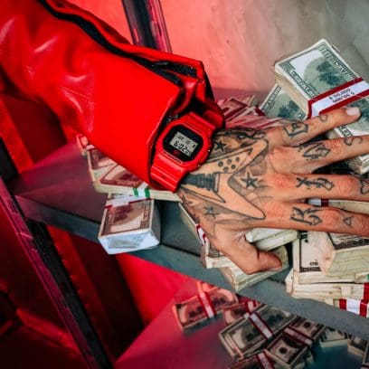 CASIO G-SHOCK nan originale – vista cinturino orologio uomo (resistente 200m, antiurto, design sportivo)