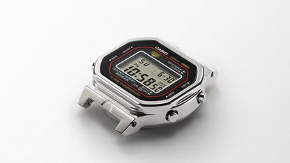CASIO G-SHOCK DW-5000R-1AER originale – vista laterale orologio uomo (resistente 200m, antiurto, design sportivo)