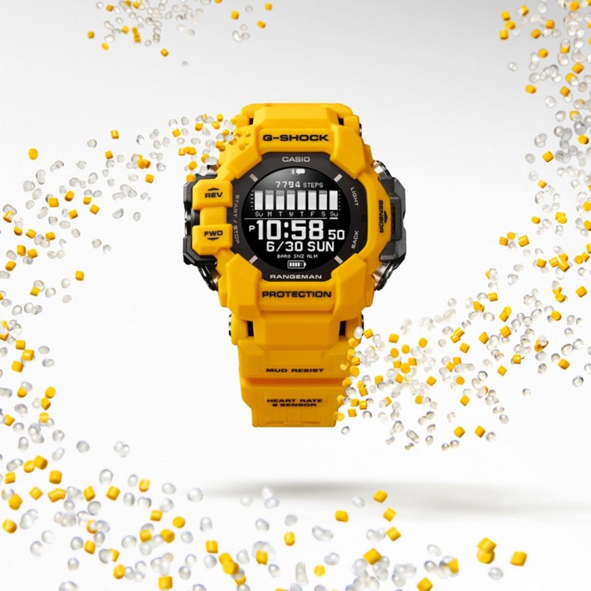 CASIO G-SHOCK nan originale – indossato al polso orologio uomo (resistente 200m, antiurto, design sportivo)