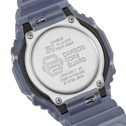 CASIO G-SHOCK GA-2100K-2AER originale – dettaglio prodotto (Carbon Core Guard, 200m, analogico-digitale)