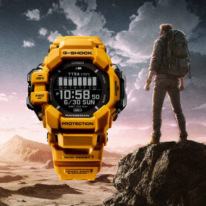 CASIO G-SHOCK nan originale – vista laterale orologio uomo (resistente 200m, antiurto, design sportivo)