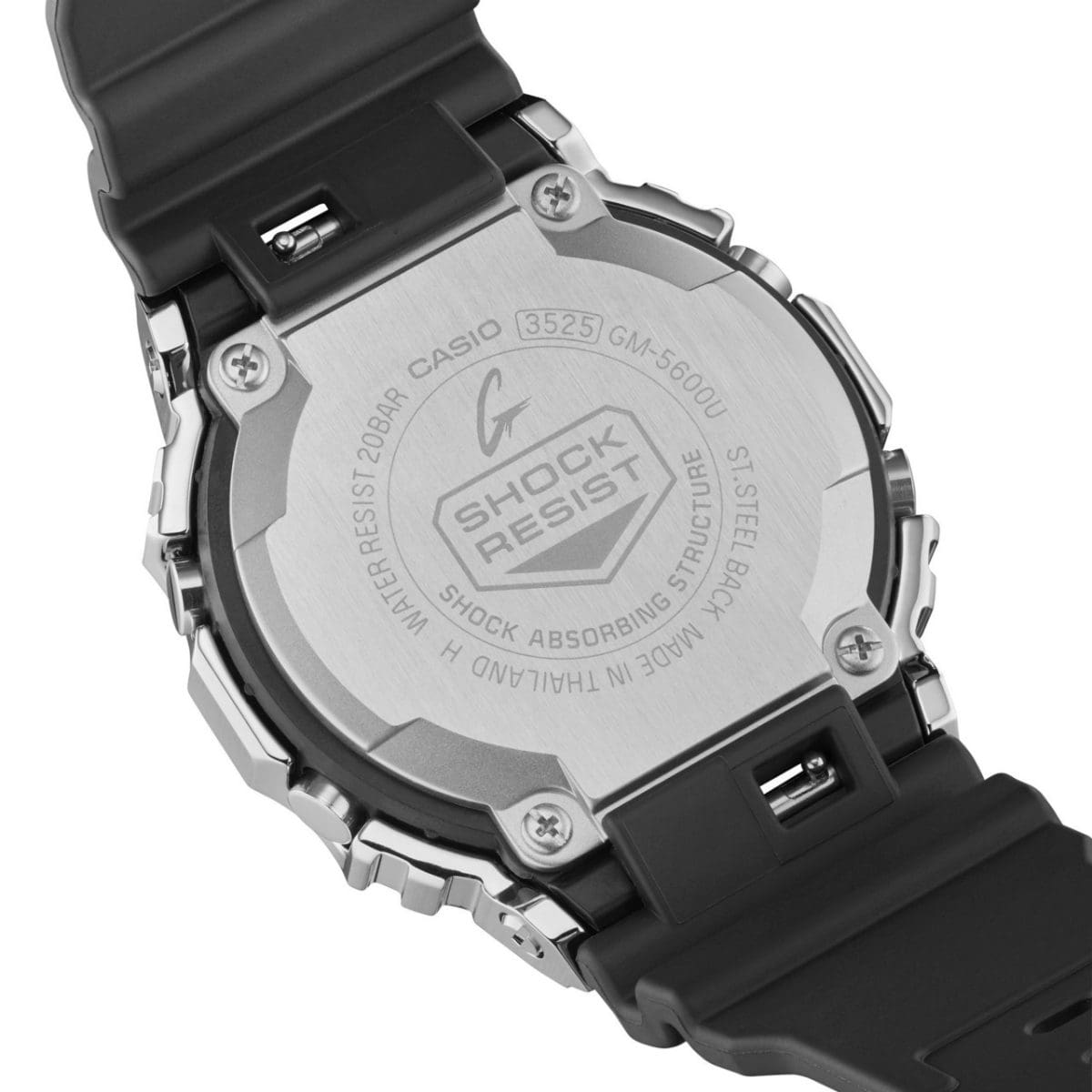 CASIO G-SHOCK nan originale – fondello e retro cassa orologio uomo (resistente 200m, antiurto, design sportivo)