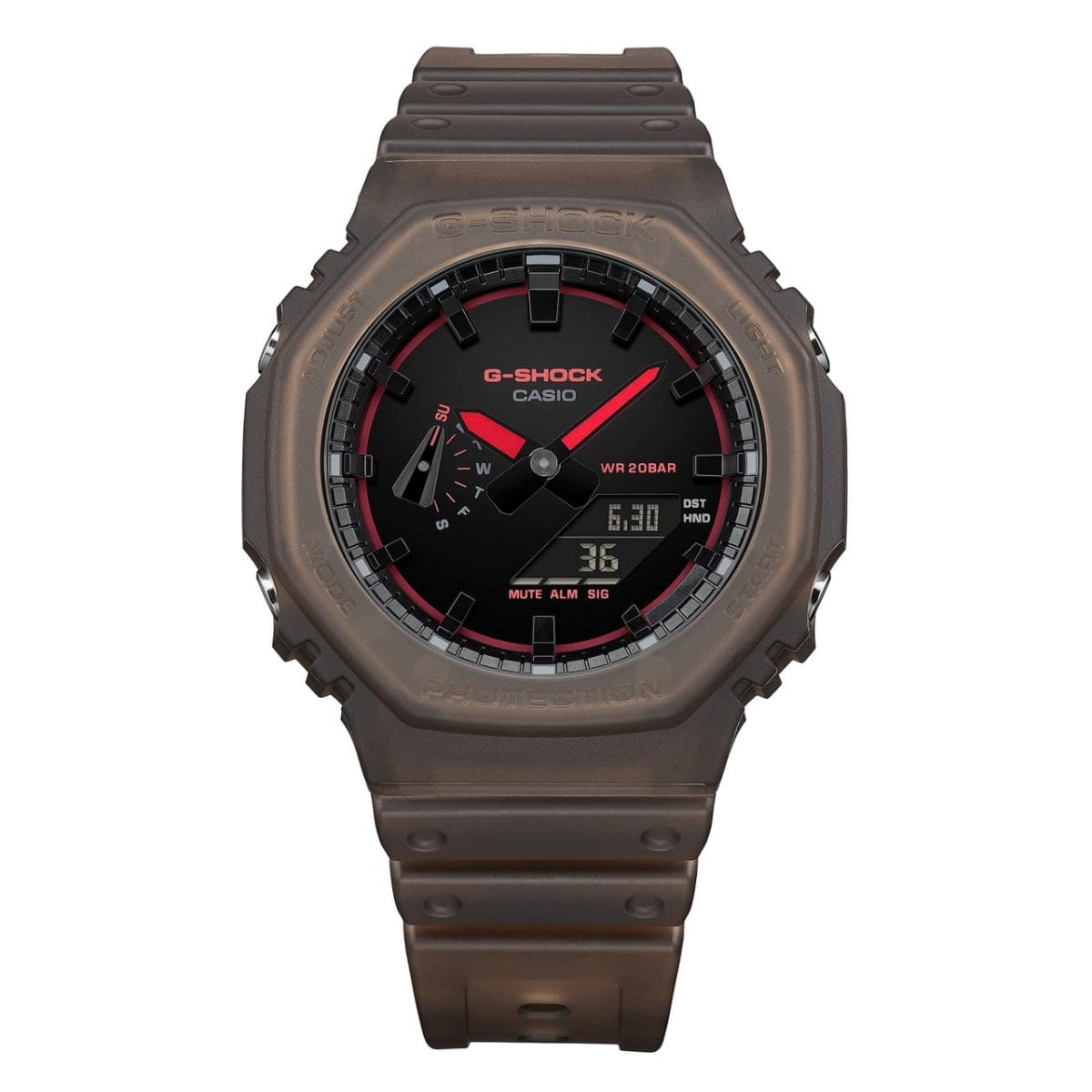 CASIO G-SHOCK nan originale – vista cinturino orologio uomo (resistente 200m, antiurto, design sportivo)