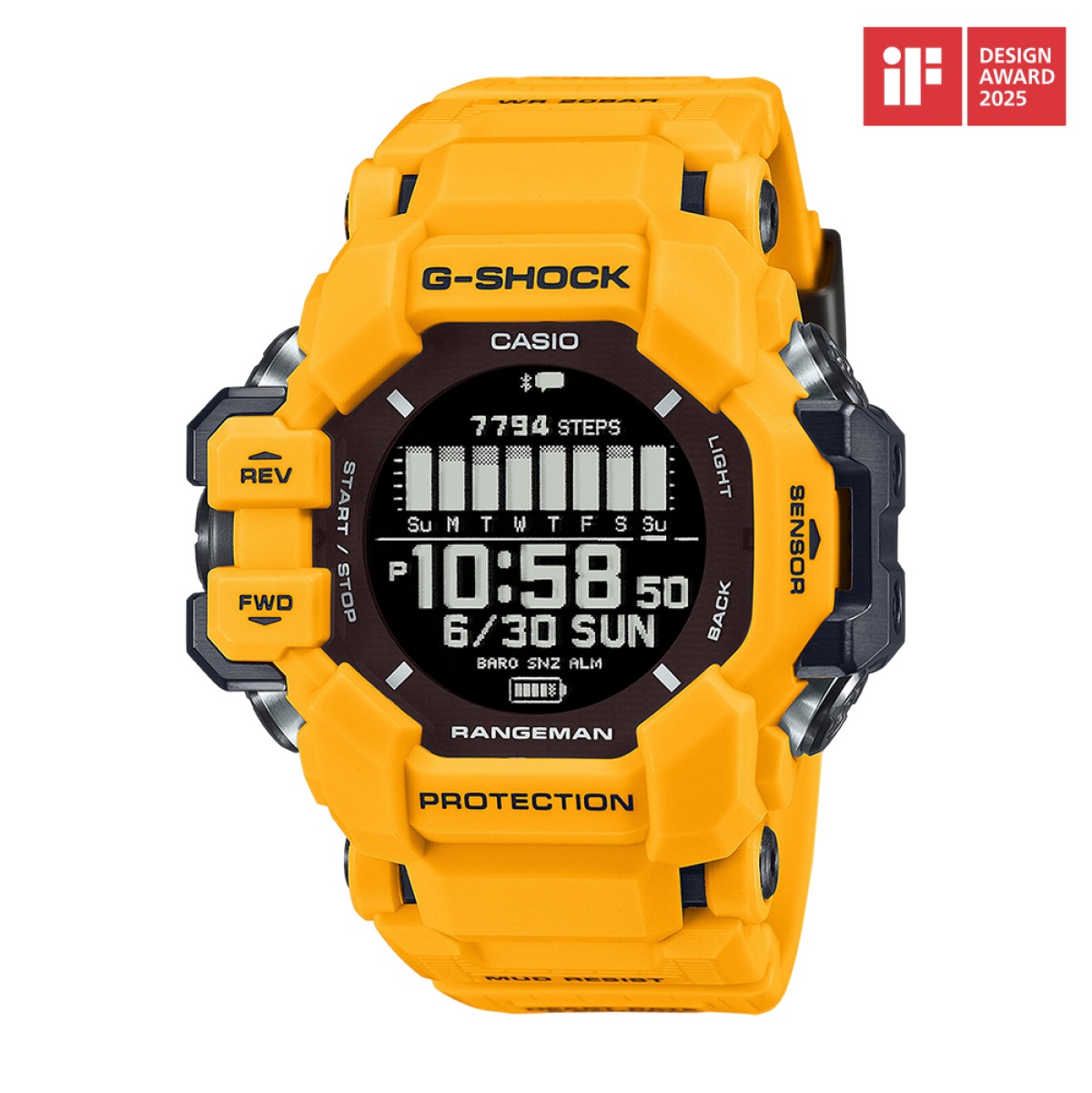 CASIO G-SHOCK nan originale – vista completa orologio uomo (resistente 200m, antiurto, design sportivo)