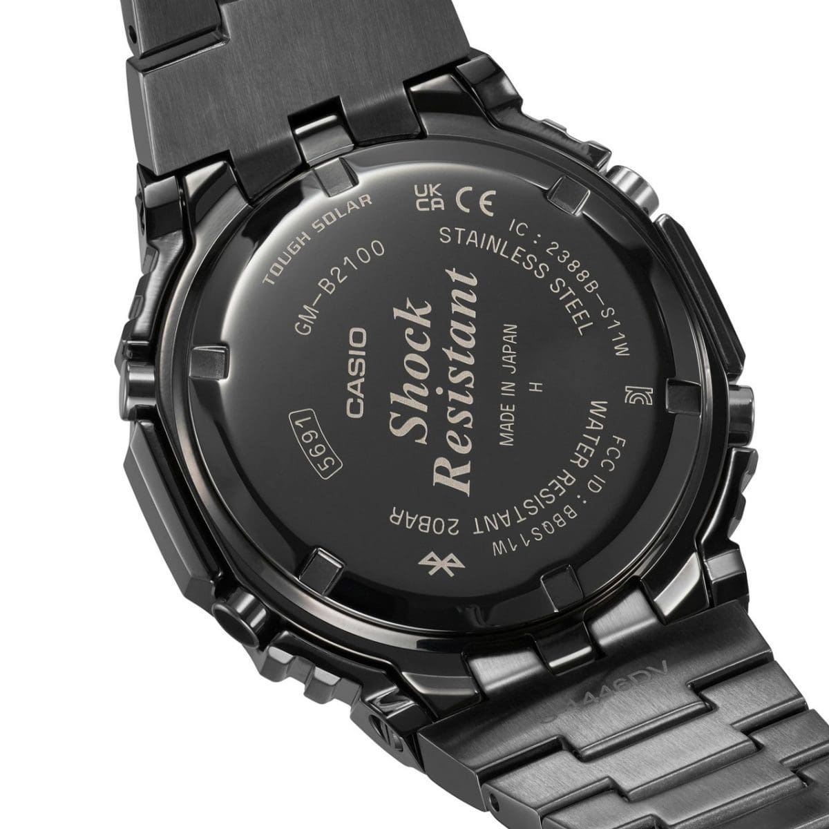 CASIO G-SHOCK GM-B2100BD-1AER originale – fondello acciaio qualità professionale (costruzione robusta)