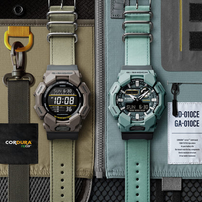 CASIO G-SHOCK GD-010CE-5ER originale – lifestyle urbano / outdoor (Shock Resist, 200m, LED, design robusto)