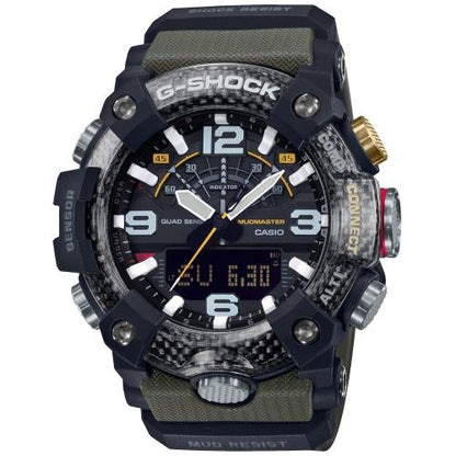 CASIO G-SHOCK GG-B100-1A3ER originale – vista frontale orologio uomo (resistente 200m, antiurto, design sportivo)